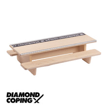 Load image into Gallery viewer, Diamond Coping Table - Blackriver Fingerboard Ramps
