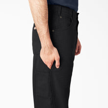 Load image into Gallery viewer, Dickies Relaxed Fit Heavyweight Duck Carpenter Pants in Rinsed Black