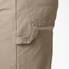 Load image into Gallery viewer, Dickies Relaxed Fit Heavyweight Duck Carpenter Pants in Rinsed Desert Sand