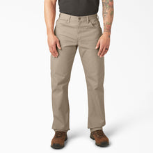 Load image into Gallery viewer, Dickies Relaxed Fit Heavyweight Duck Carpenter Pants in Rinsed Desert Sand