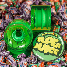 Load image into Gallery viewer, OJ Wheels Super Juice Bubble Gum Transparent Green 78a 60mm