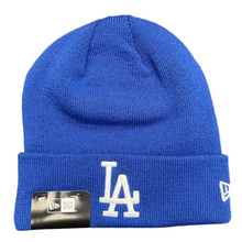 Load image into Gallery viewer, New Era LA Dodgers 2-Sided Knit Beanie in Royal Blue - 818 Exclusive