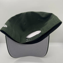 Load image into Gallery viewer, New Era 940 A-Frame Upsidedown LA Dodgers 50th Anniversary Patch Snapback in Dark Seaweed