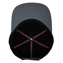 Load image into Gallery viewer, Independent Bar Logo Snapback Unstructured Hat in Black