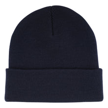 Load image into Gallery viewer, Independent ITC Street Script Long Shoreman Beanie in Navy