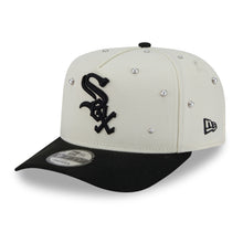 Load image into Gallery viewer, New Era 950 A-Frame Chicago White Sox Snapback in Chrome/Black Pearl