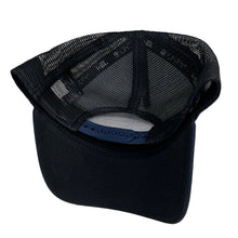 Load image into Gallery viewer, New Era 940 A-Frame 818 Skate Shop Trucker Snapback in Nightshift Navy/Black