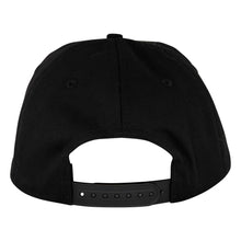 Load image into Gallery viewer, Santa Cruz Sol Spiral Snapback Unstructured Hat in Black