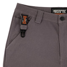 Load image into Gallery viewer, Independent Built To Grind Utility Shorts in Pewter