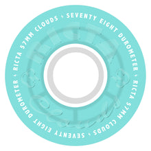 Load image into Gallery viewer, Ricta Clouds Transparent Aqua White 78a 57mm