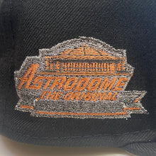 Load image into Gallery viewer, New Era 5950 Houston Astros Astrodome Side Patch in Black/Metallic Copper - 818 Exclusive