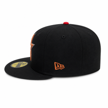 Load image into Gallery viewer, New Era 5950 Houston Astros Astrodome Side Patch in Black/Metallic Copper - 818 Exclusive