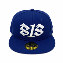 Load image into Gallery viewer, New Era 5950 818 Logo in Dark Royal