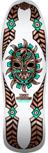 Load image into Gallery viewer, Powell Peralta Nicky Guerrero Mask White/Copper Foil Deck 10.1"