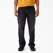 Load image into Gallery viewer, Dickies 954 Relaxed Straight Work Jeans in Faded Black Wash