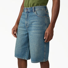 Load image into Gallery viewer, Dickies 958 Loose Short Jeans 13" Inch - Khaki Tinted Blue