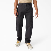 Load image into Gallery viewer, Dickies Worn In Duck Carpenter Pants in Black