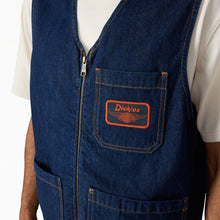 Load image into Gallery viewer, Dickies x Harley-Davidson® Denim Zip-Up Vest