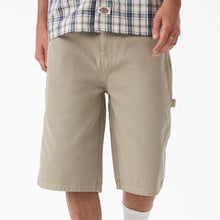 Load image into Gallery viewer, Dickies Worn Relaxed Carpenter Duck Shorts 13" Inch - Silver Birch