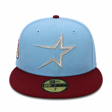 Load image into Gallery viewer, New Era 5950 Houston Astros “Bomb Pop” 35 Great Years Patch in Doscientos Blue/H Red - 818 Exclusive