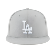 Load image into Gallery viewer, New Era 5950 LA Dodgers 2024 World Series Patch in Basic Gray