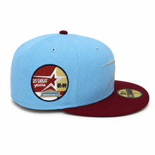 Load image into Gallery viewer, New Era 5950 Houston Astros “Bomb Pop” 35 Great Years Patch in Doscientos Blue/H Red - 818 Exclusive