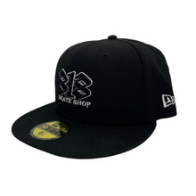 Load image into Gallery viewer, New Era 5950 818 Skate Shop Outline - Black