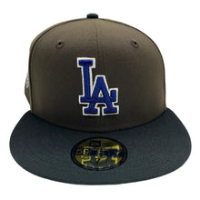 Load image into Gallery viewer, New Era 5950 Los Angeles Dodgers 2024 World Series Champions Patch in Walnut/Black