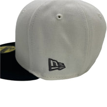 Load image into Gallery viewer, New Era 59Fifty Los Angeles Dodgers 2024 World Series Champions Patch in Chrome/Metallic Black