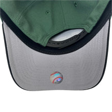 Load image into Gallery viewer, New Era 940 A-Frame Los Angeles Dodgers Script 2024 World Series Champions Patch in Mountain Pine Green/Black - 818 Exclusive