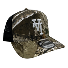 Load image into Gallery viewer, New Era 950 A-Frame Upsidedown LA Dodgers Trucker in Realtree Camo