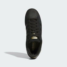 Load image into Gallery viewer, Adidas Superstar ADV in Black/Black/Gold