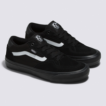 Load image into Gallery viewer, Vans Rowan in Black/Black/White