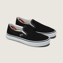 Load image into Gallery viewer, Vans Skate Slip On in Black/White
