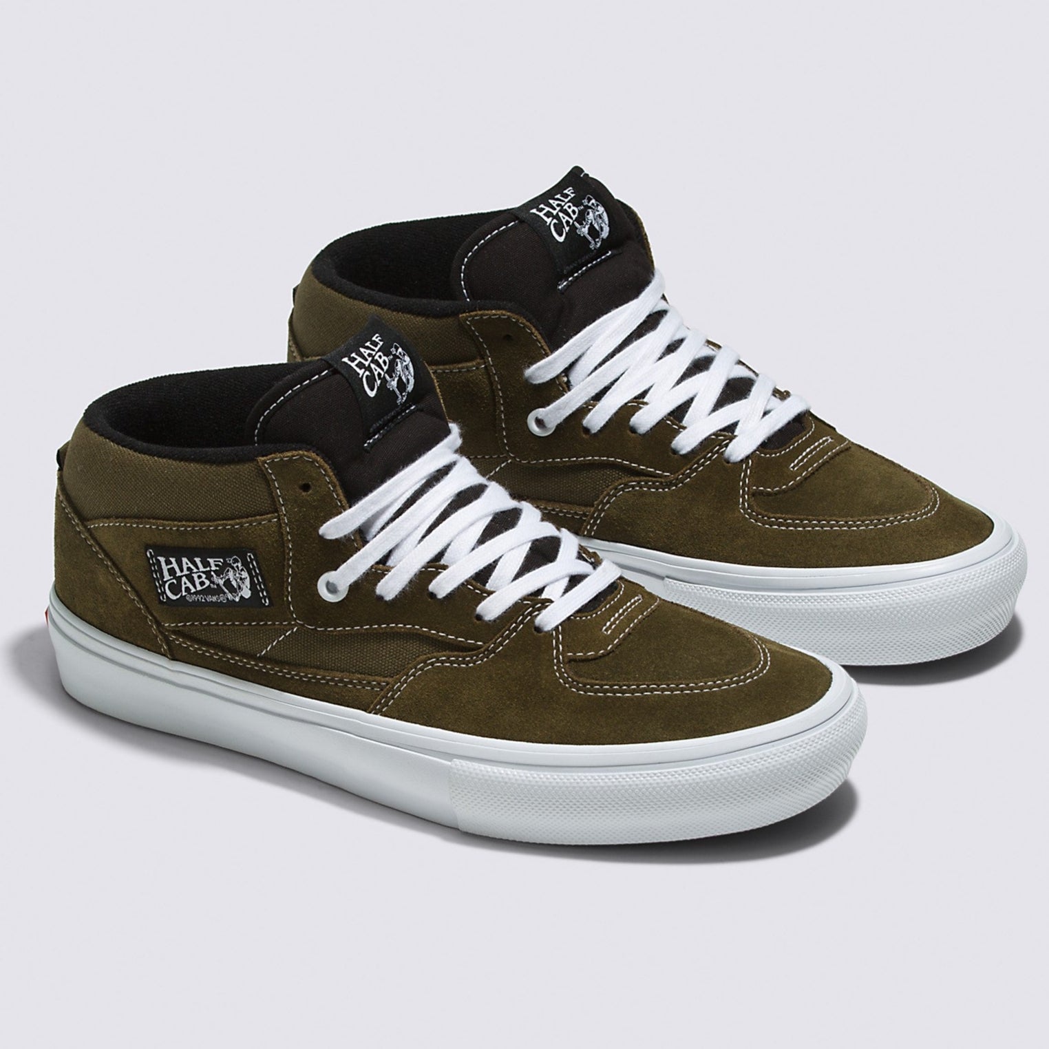 Vans Skate Half Cab in Dark Olive – 818 Skate