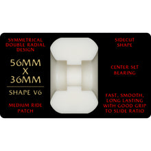 Load image into Gallery viewer, Powell Peralta Symmetrical Dragons Wheels V5 93A 56mm x 36mm