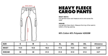 Load image into Gallery viewer, Shaka Wear Fleece Cargo Sweatpants in Black