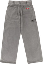 Load image into Gallery viewer, Dickies Loose Straight Double Knee Jeans in Grey Wash Tinted