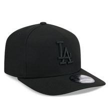 Load image into Gallery viewer, New Era 950 A-Frame LA Dodgers Snapback in Black/Black