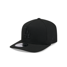 Load image into Gallery viewer, New Era 950 A-Frame LA Dodgers Snapback in Black/Black
