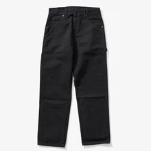 Load image into Gallery viewer, Dickies Relaxed Fit Heavyweight Carpenter Jeans in Rinsed Black