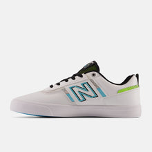 Load image into Gallery viewer, NB Numeric 306 Jamie Foy in White with Aqua Sky