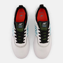 Load image into Gallery viewer, NB Numeric 306 Jamie Foy in White with Aqua Sky