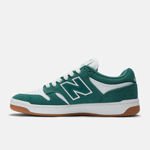 Load image into Gallery viewer, NB Numeric 480 in Vintage Teal and White Leather