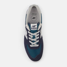 Load image into Gallery viewer, NB Numeric 574 Vulc in Navy with Grey