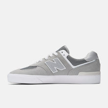 Load image into Gallery viewer, NB Numeric 574 Vulc in Grey with White
