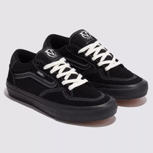 Load image into Gallery viewer, Vans Rowan in Black/Black/White