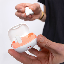 Load image into Gallery viewer, Skullcandy Smokin' Buds Wireless Earbuds in Bone