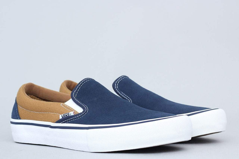vans classic slip on dress blue Vans Skate Slip-On Shoes