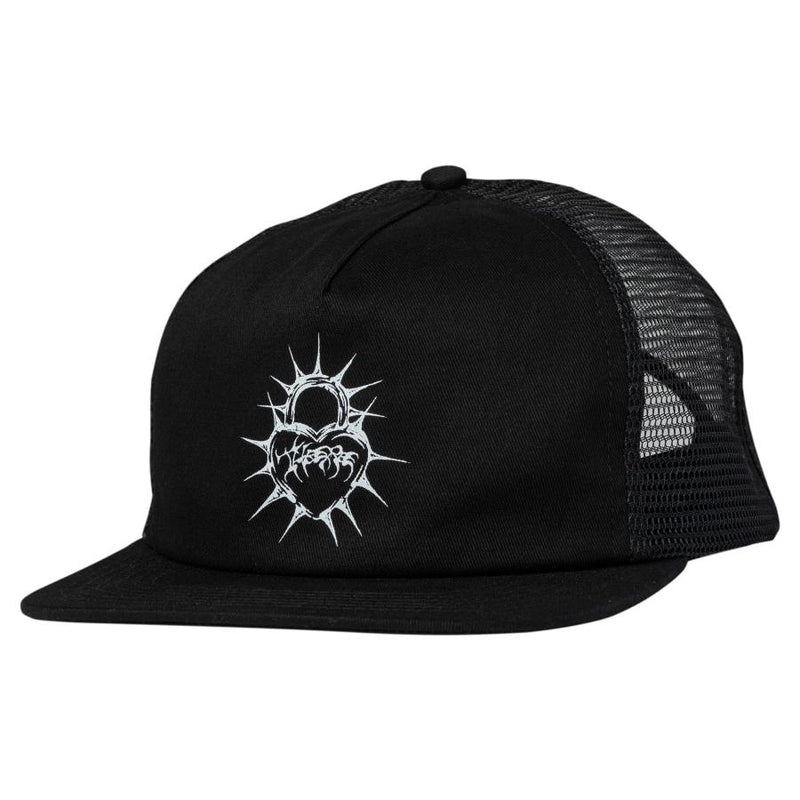 There Heart Adjustable Snapback in Black